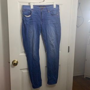 Size 12 Express light blue skinny jeans